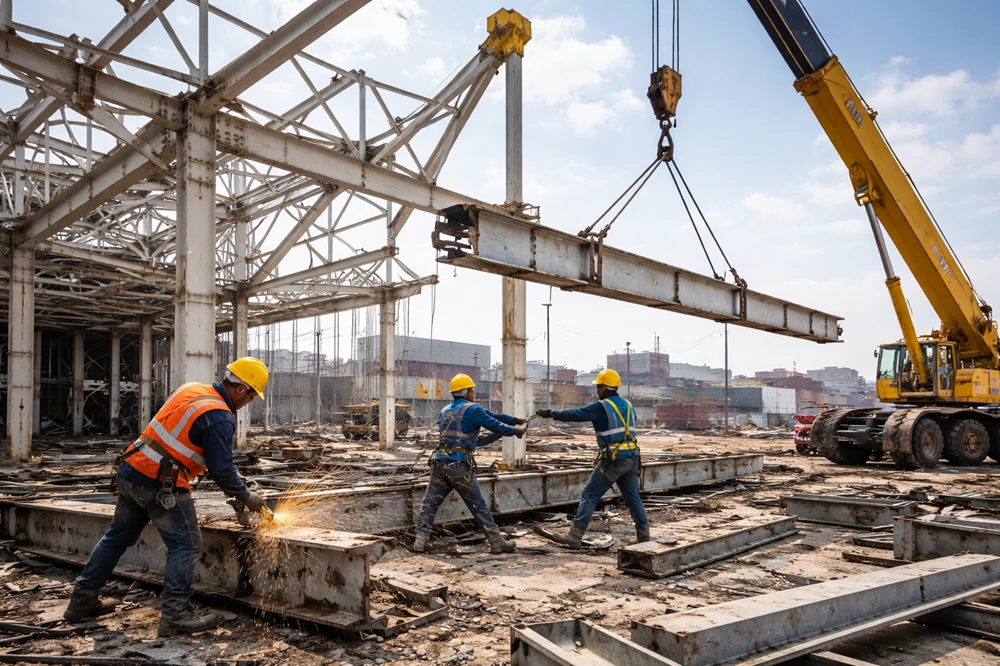 Afyonkarahisar Çelik Konstrüksiyon Sökümü